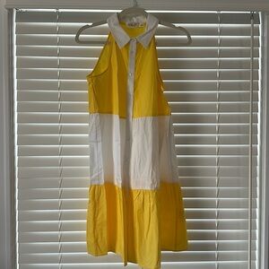 Eliza J yellow dress